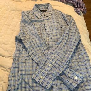 Ralph Lauren Slim Fit Men’s Blue Button Down